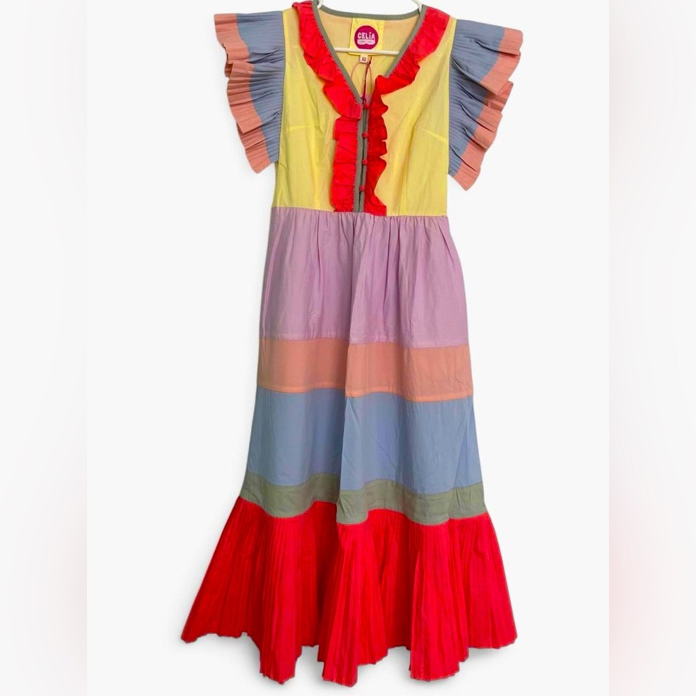 XS Celia B. Marcellene Maxi Dress BRAND NEW WITH TAGS